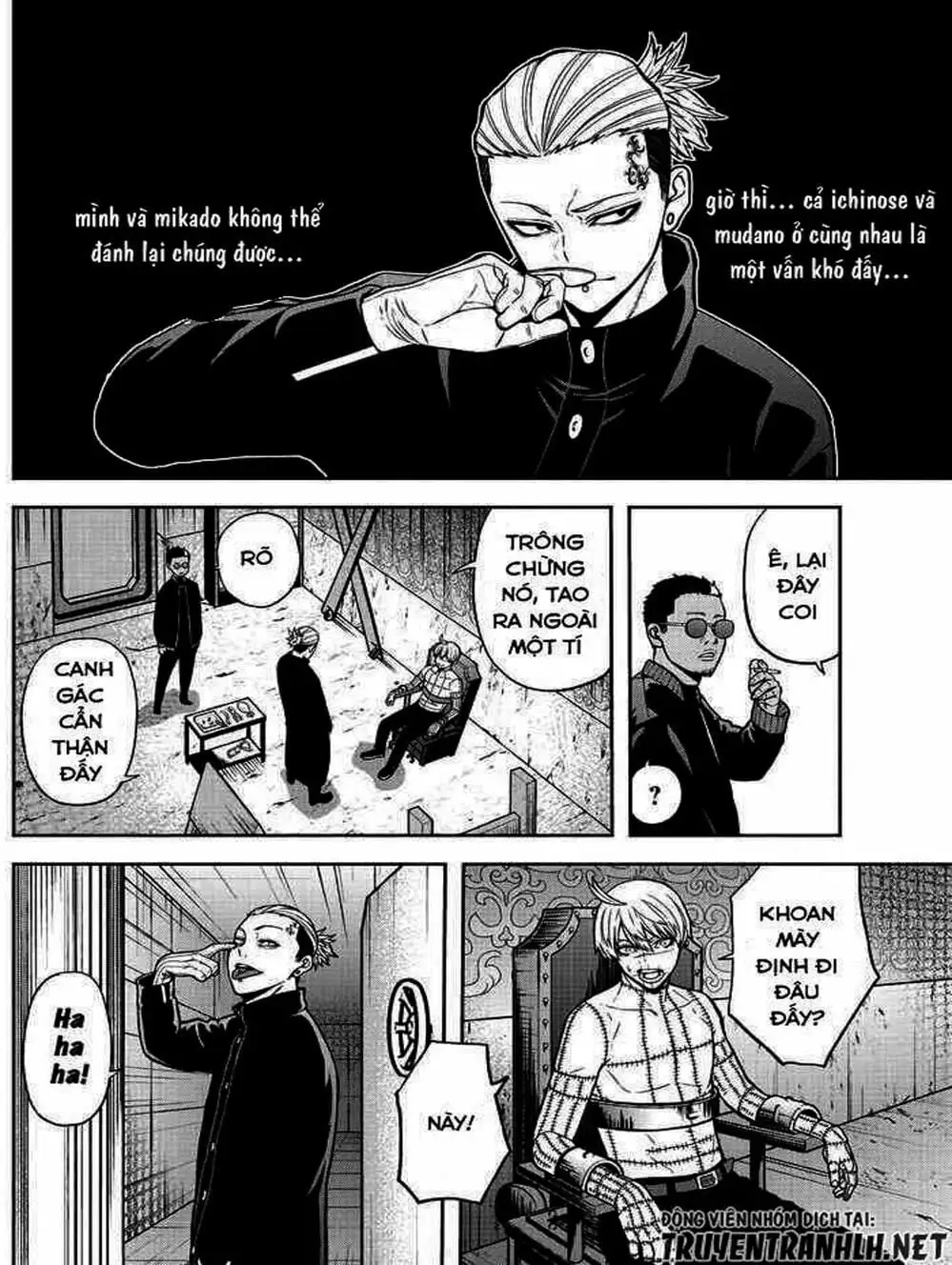 Truyện Tranh Truyền Thuyết Về Dòng Máu Bị Nguyền Rủa: Tougen Anki trang 6