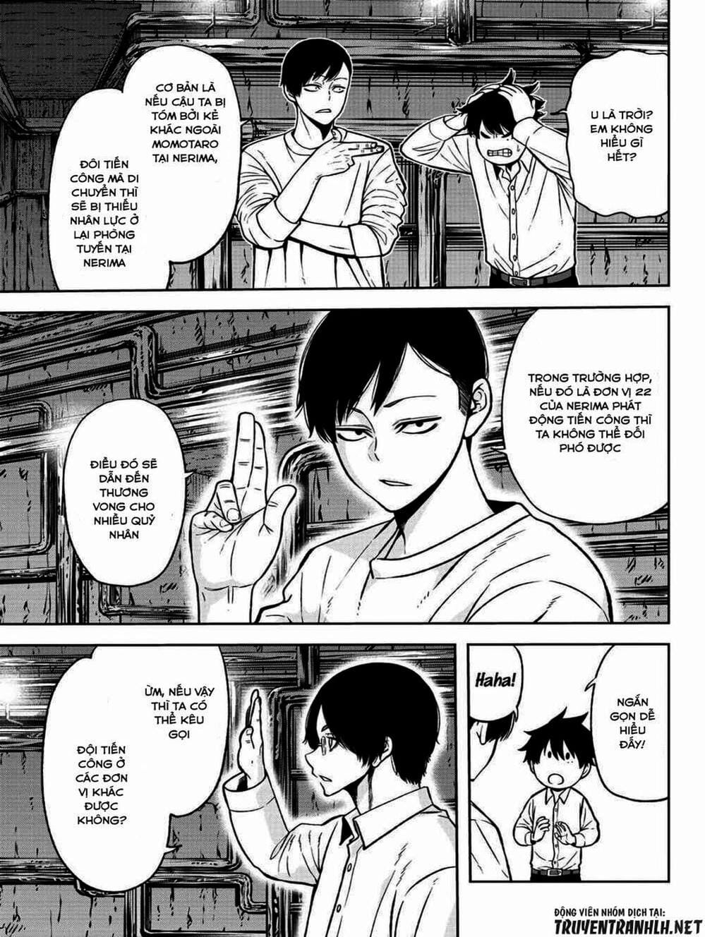 Truyện Tranh Truyền Thuyết Về Dòng Máu Bị Nguyền Rủa: Tougen Anki trang 6