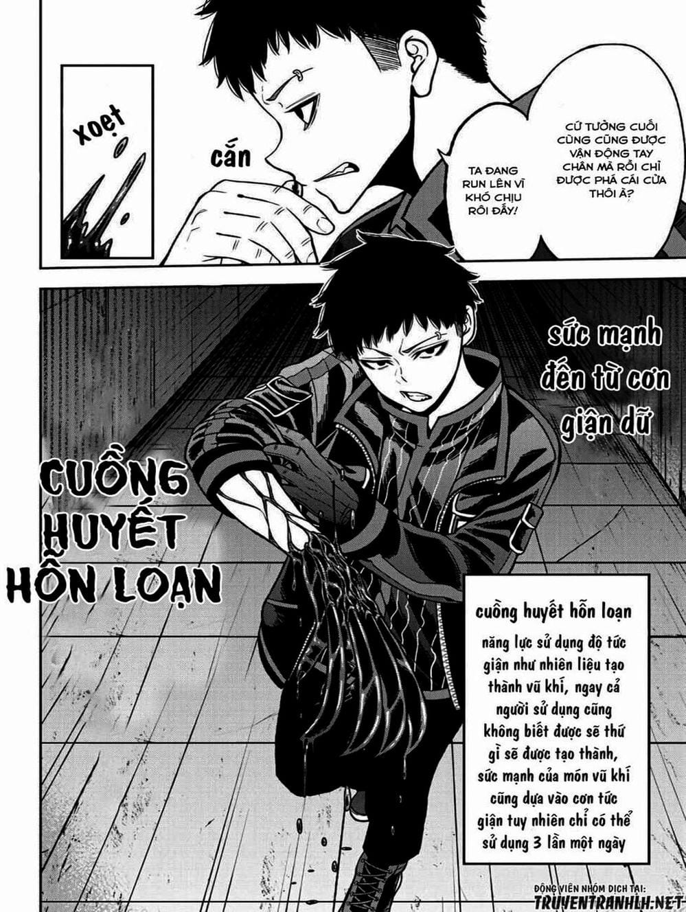 Truyện Tranh Truyền Thuyết Về Dòng Máu Bị Nguyền Rủa: Tougen Anki trang 6