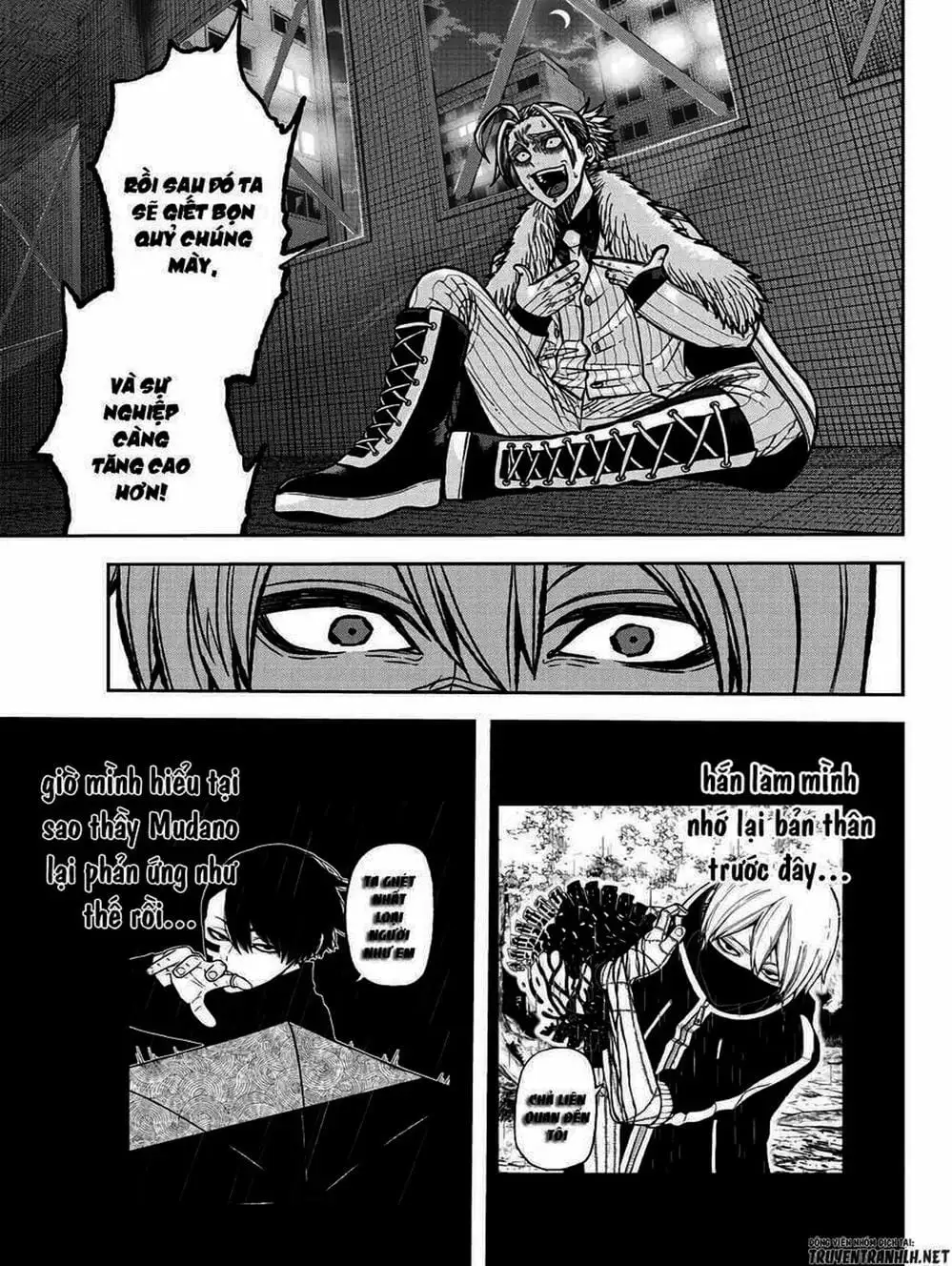 Truyện Tranh Truyền Thuyết Về Dòng Máu Bị Nguyền Rủa: Tougen Anki trang 6