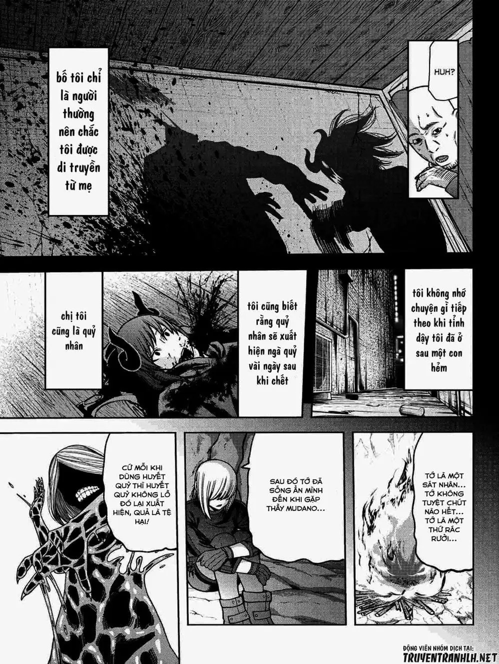 Truyện Tranh Truyền Thuyết Về Dòng Máu Bị Nguyền Rủa: Tougen Anki trang 6