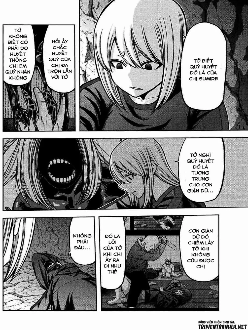 Truyện Tranh Truyền Thuyết Về Dòng Máu Bị Nguyền Rủa: Tougen Anki trang 6
