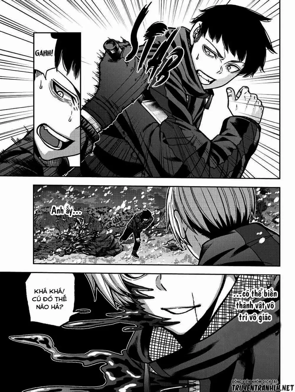 Truyện Tranh Truyền Thuyết Về Dòng Máu Bị Nguyền Rủa: Tougen Anki trang 6