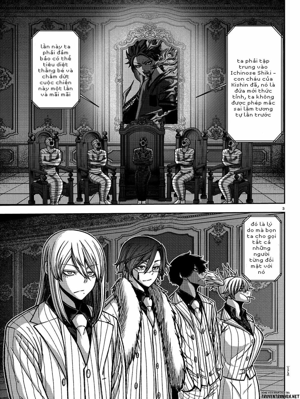 Truyện Tranh Truyền Thuyết Về Dòng Máu Bị Nguyền Rủa: Tougen Anki trang 6