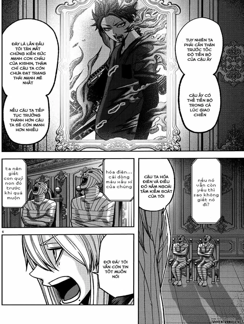 Truyện Tranh Truyền Thuyết Về Dòng Máu Bị Nguyền Rủa: Tougen Anki trang 6