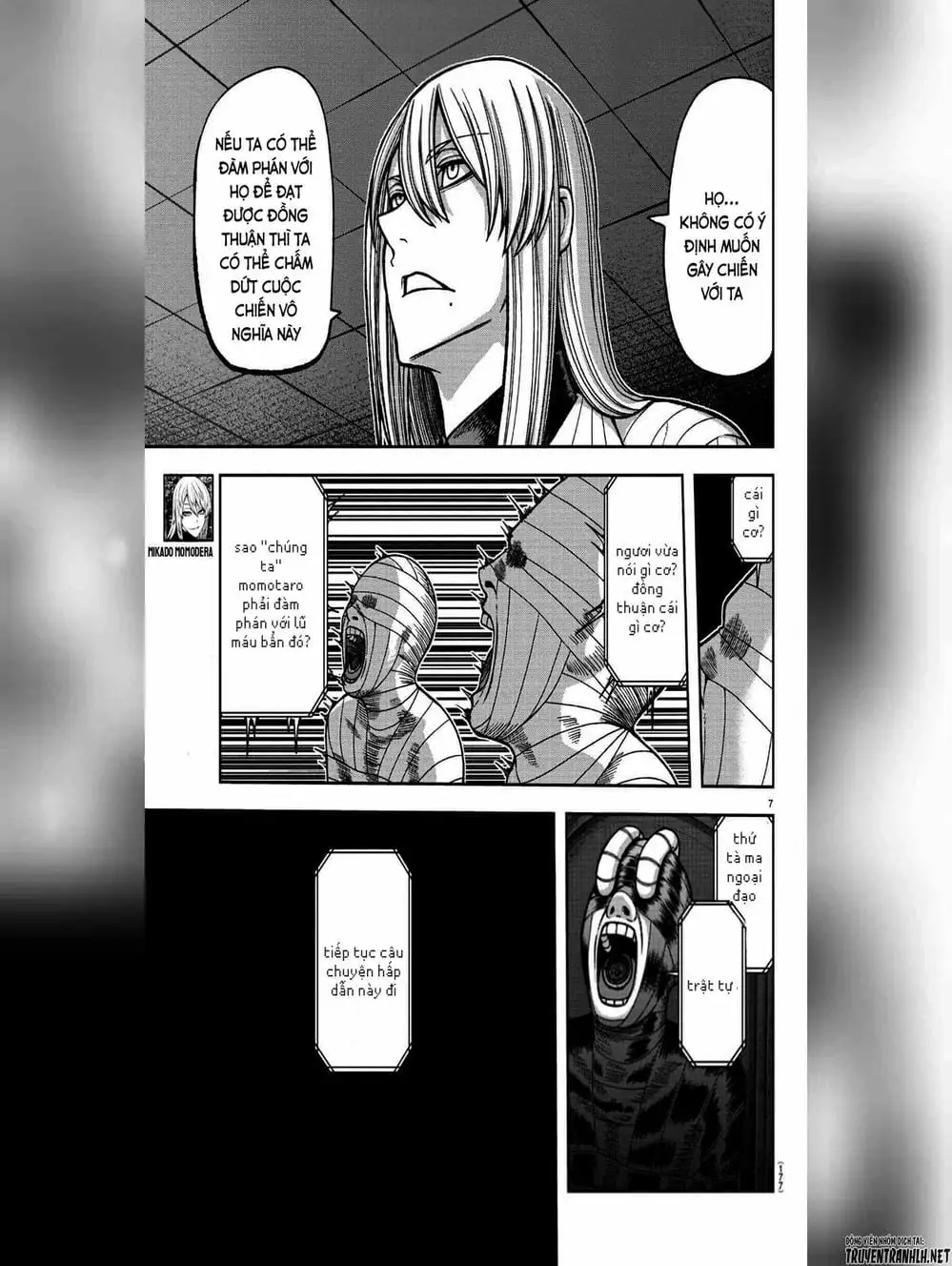 Truyện Tranh Truyền Thuyết Về Dòng Máu Bị Nguyền Rủa: Tougen Anki trang 6