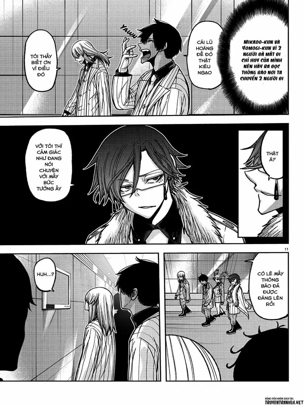 Truyện Tranh Truyền Thuyết Về Dòng Máu Bị Nguyền Rủa: Tougen Anki trang 6