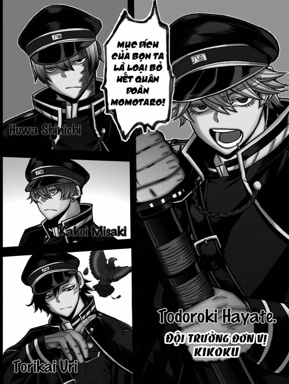 Truyện Tranh Truyền Thuyết Về Dòng Máu Bị Nguyền Rủa: Tougen Anki trang 6