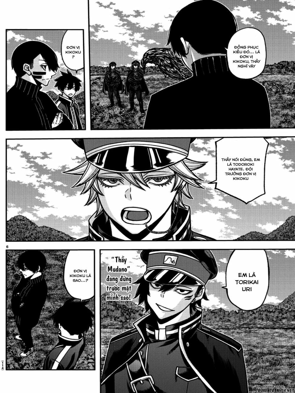 Truyện Tranh Truyền Thuyết Về Dòng Máu Bị Nguyền Rủa: Tougen Anki trang 6