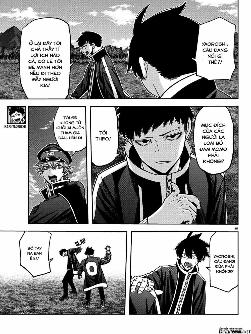 Truyện Tranh Truyền Thuyết Về Dòng Máu Bị Nguyền Rủa: Tougen Anki trang 6