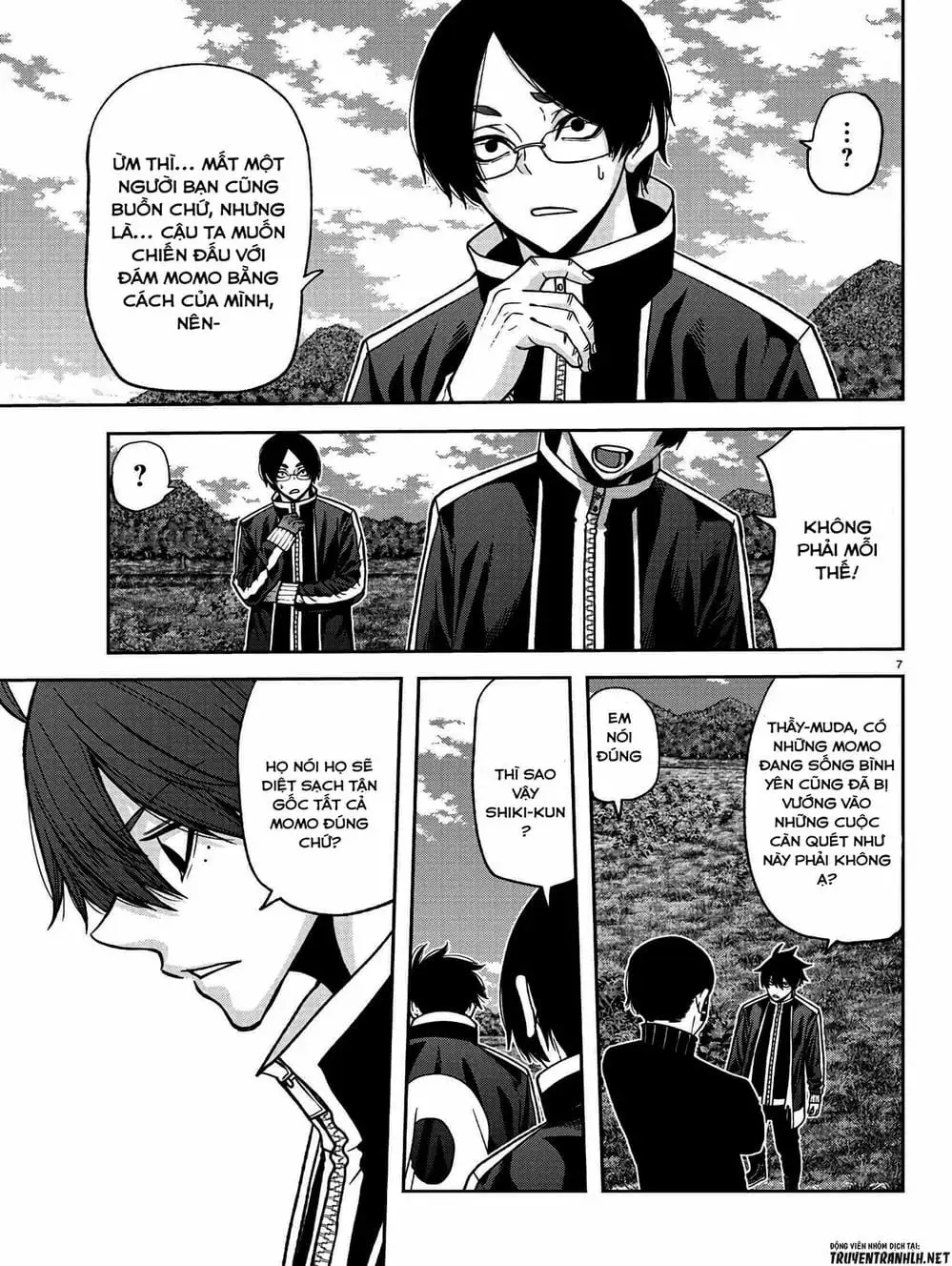 Truyện Tranh Truyền Thuyết Về Dòng Máu Bị Nguyền Rủa: Tougen Anki trang 6