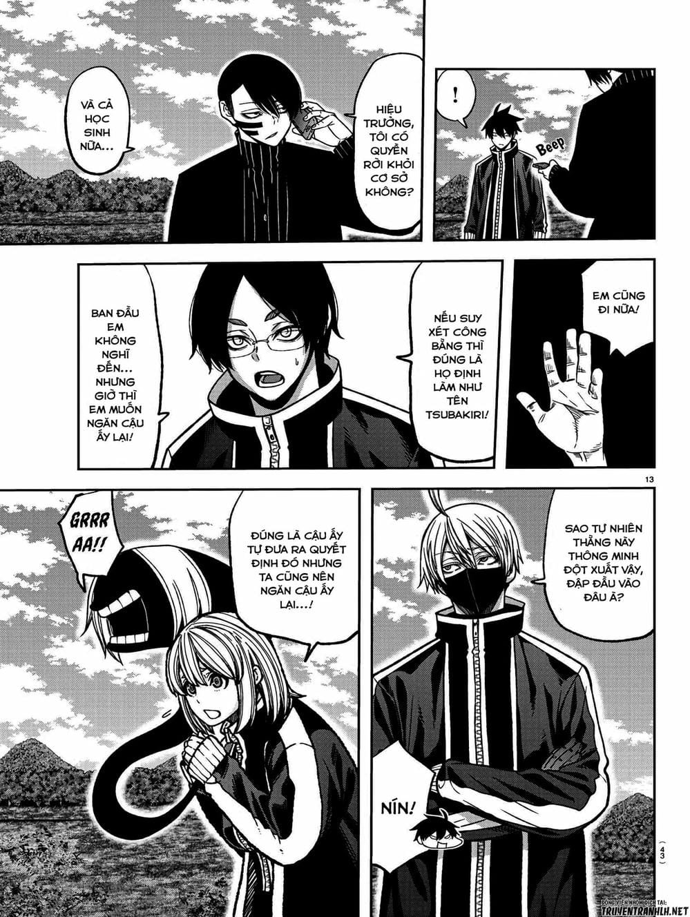 Truyện Tranh Truyền Thuyết Về Dòng Máu Bị Nguyền Rủa: Tougen Anki trang 6