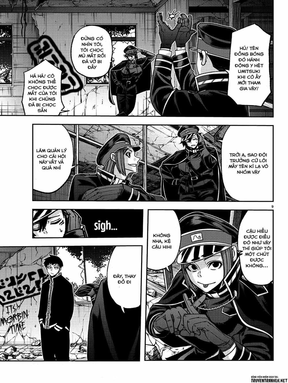 Truyện Tranh Truyền Thuyết Về Dòng Máu Bị Nguyền Rủa: Tougen Anki trang 6