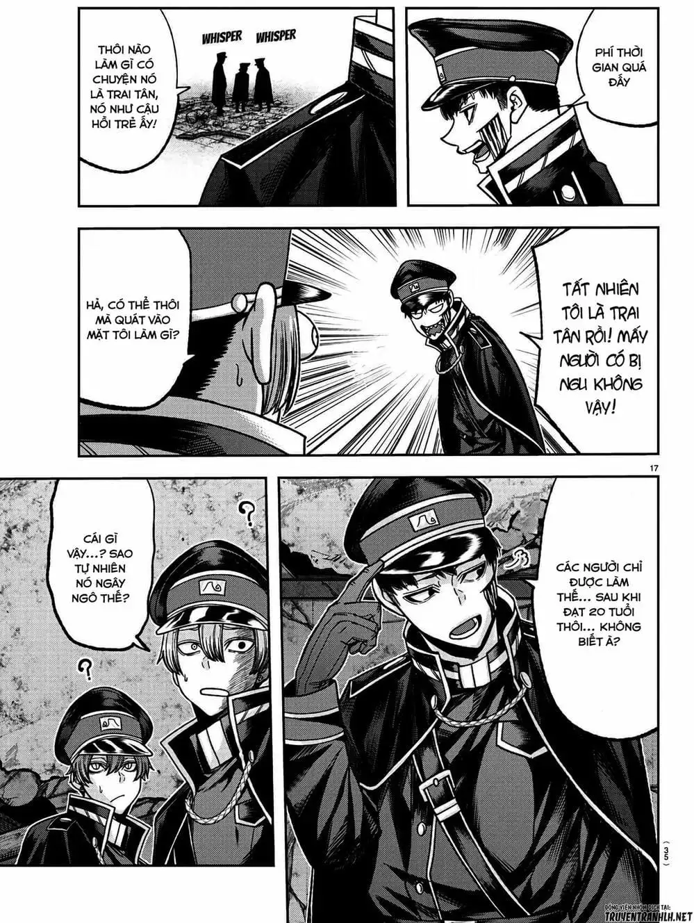 Truyện Tranh Truyền Thuyết Về Dòng Máu Bị Nguyền Rủa: Tougen Anki trang 6