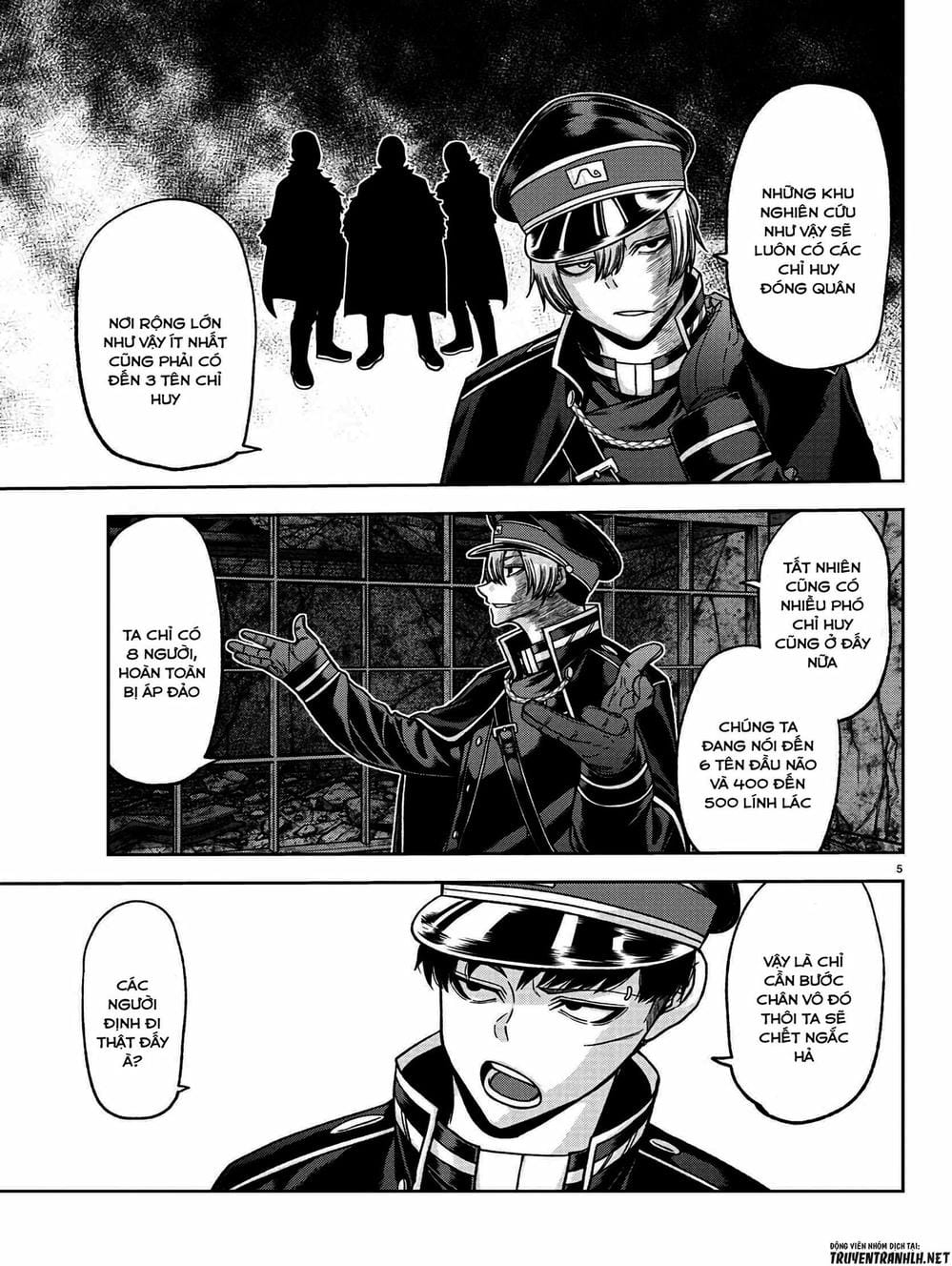 Truyện Tranh Truyền Thuyết Về Dòng Máu Bị Nguyền Rủa: Tougen Anki trang 6