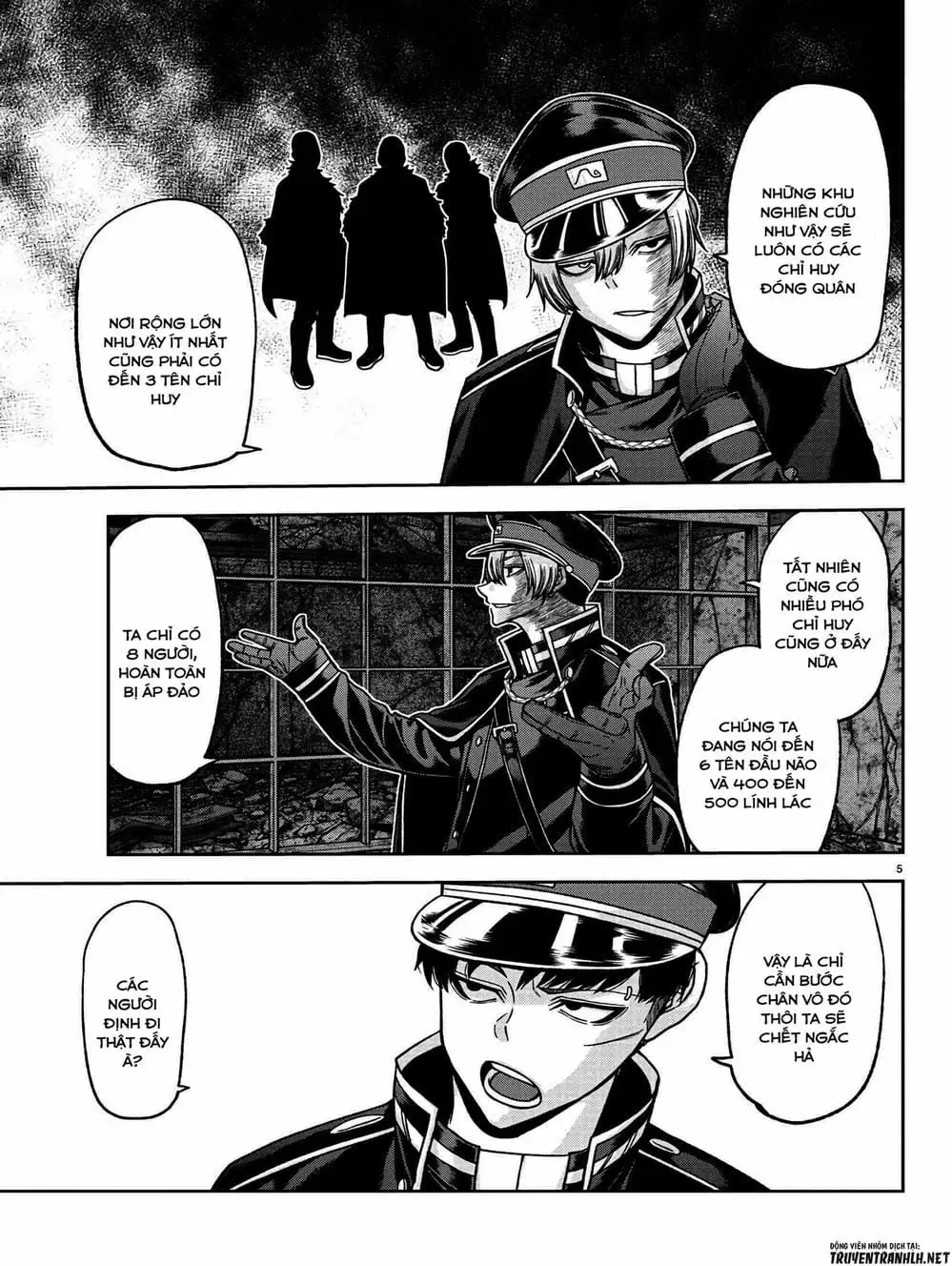 Truyện Tranh Truyền Thuyết Về Dòng Máu Bị Nguyền Rủa: Tougen Anki trang 6