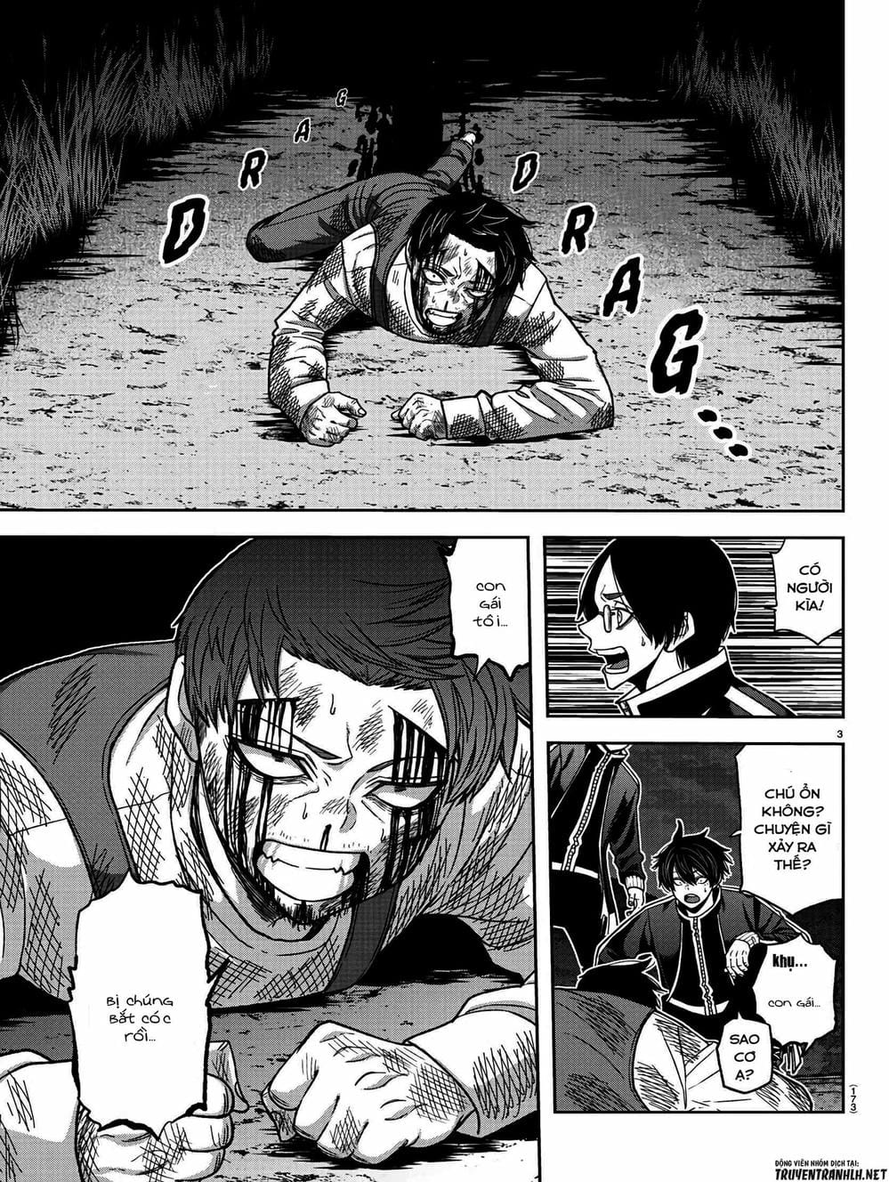 Truyện Tranh Truyền Thuyết Về Dòng Máu Bị Nguyền Rủa: Tougen Anki trang 6