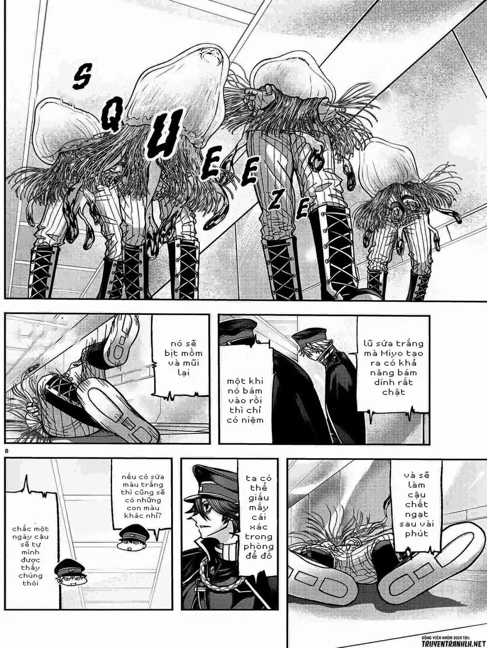 Truyện Tranh Truyền Thuyết Về Dòng Máu Bị Nguyền Rủa: Tougen Anki trang 6