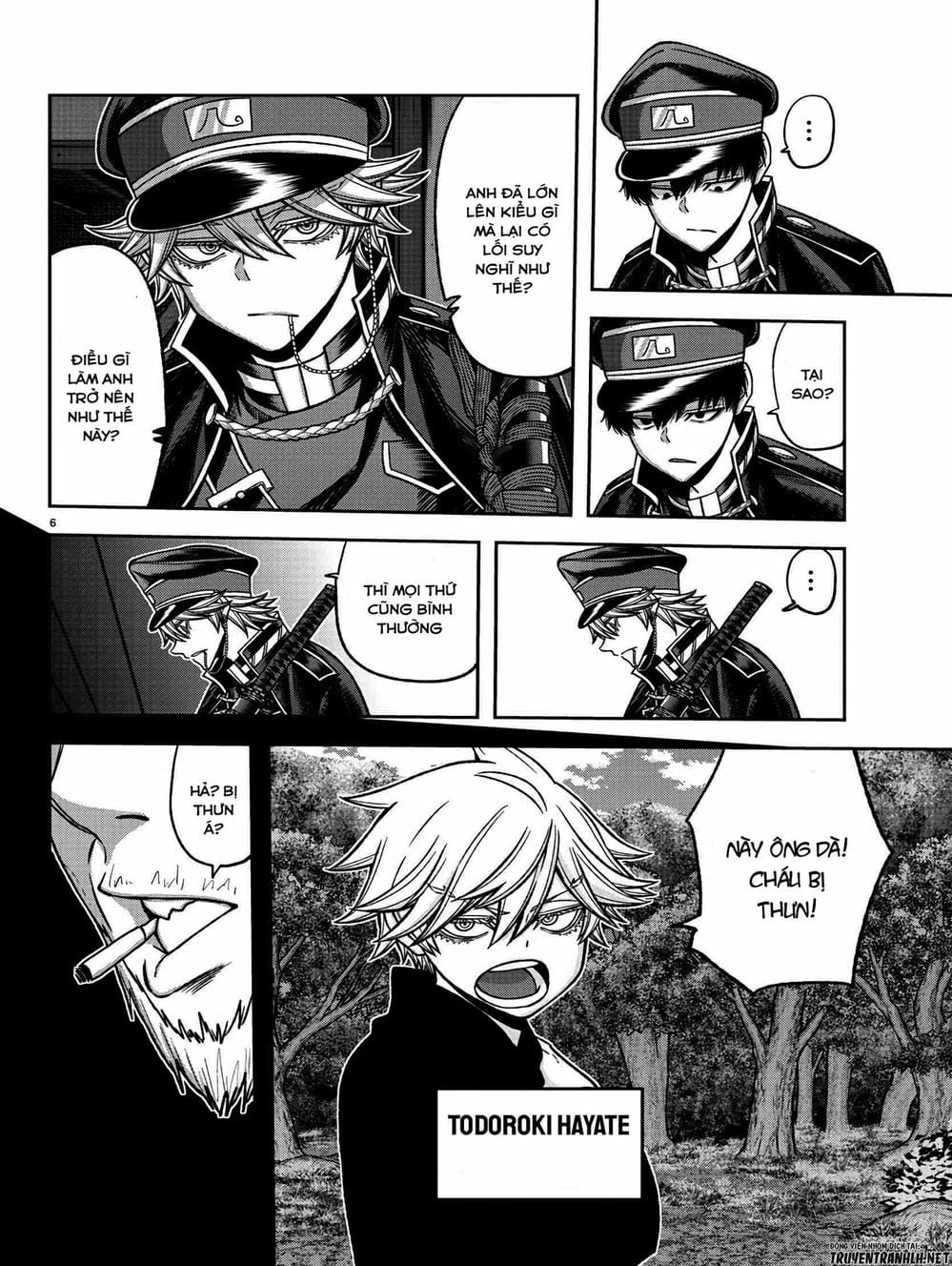 Truyện Tranh Truyền Thuyết Về Dòng Máu Bị Nguyền Rủa: Tougen Anki trang 6