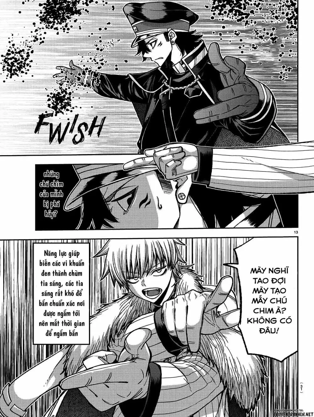 Truyện Tranh Truyền Thuyết Về Dòng Máu Bị Nguyền Rủa: Tougen Anki trang 6