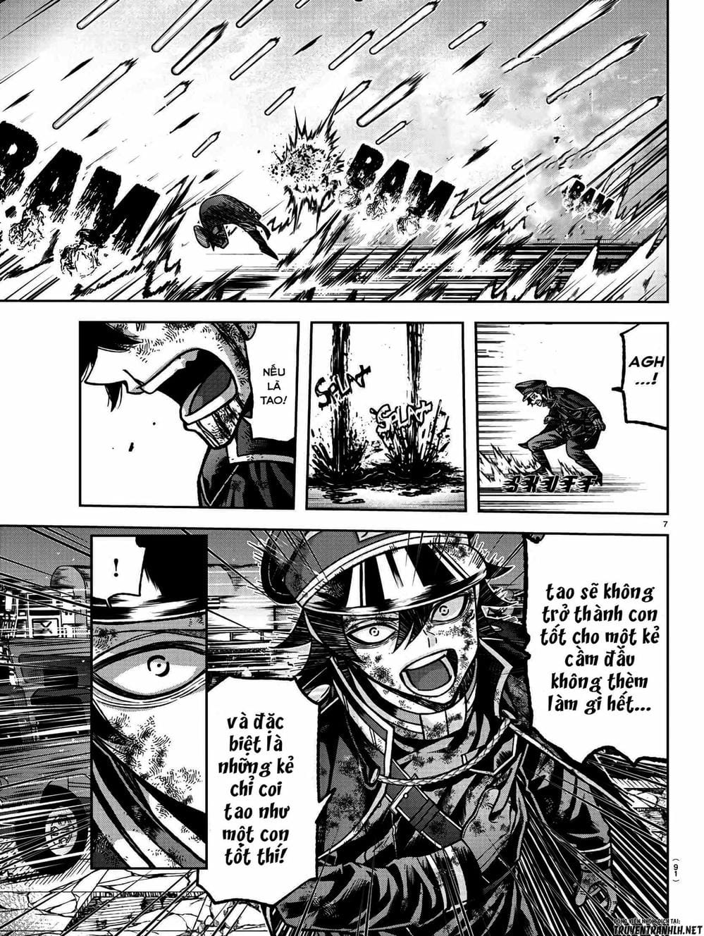 Truyện Tranh Truyền Thuyết Về Dòng Máu Bị Nguyền Rủa: Tougen Anki trang 6