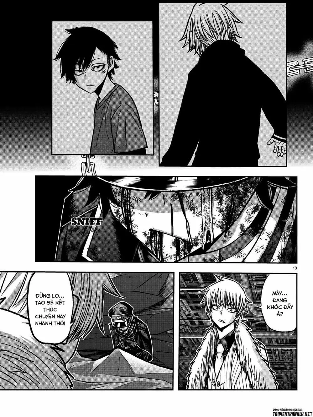 Truyện Tranh Truyền Thuyết Về Dòng Máu Bị Nguyền Rủa: Tougen Anki trang 6