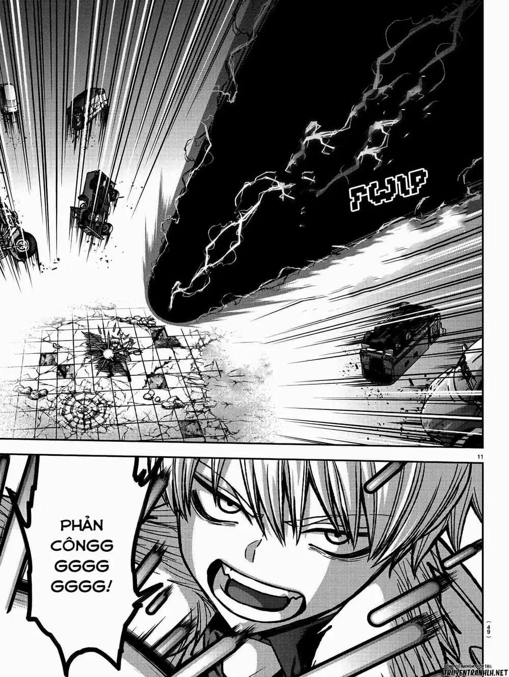 Truyện Tranh Truyền Thuyết Về Dòng Máu Bị Nguyền Rủa: Tougen Anki trang 6