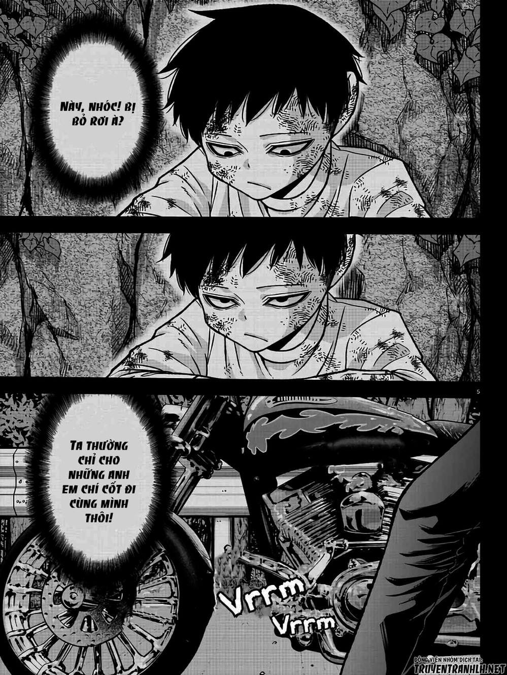 Truyện Tranh Truyền Thuyết Về Dòng Máu Bị Nguyền Rủa: Tougen Anki trang 6