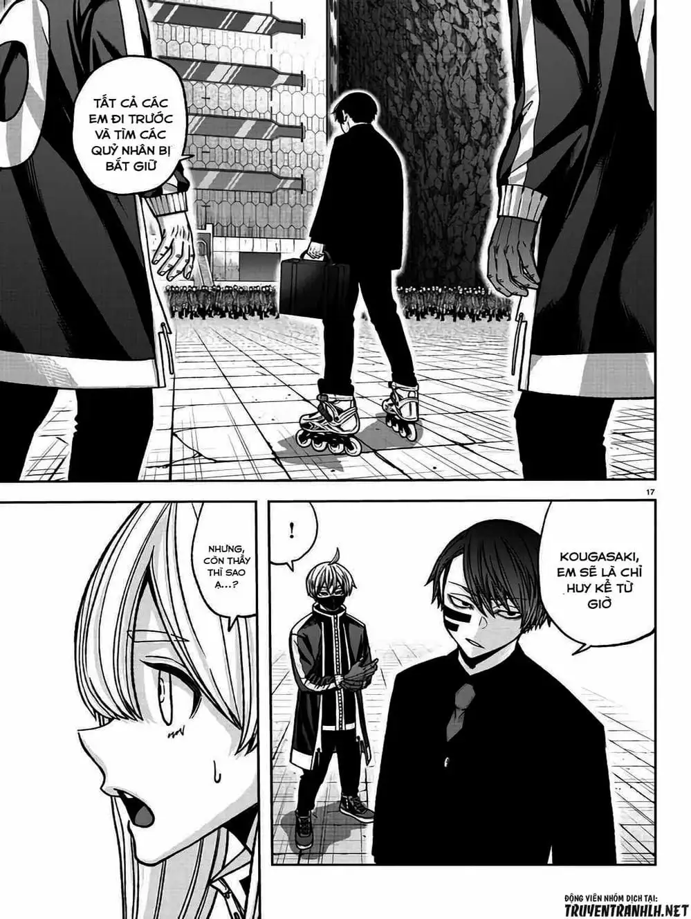 Truyện Tranh Truyền Thuyết Về Dòng Máu Bị Nguyền Rủa: Tougen Anki trang 6