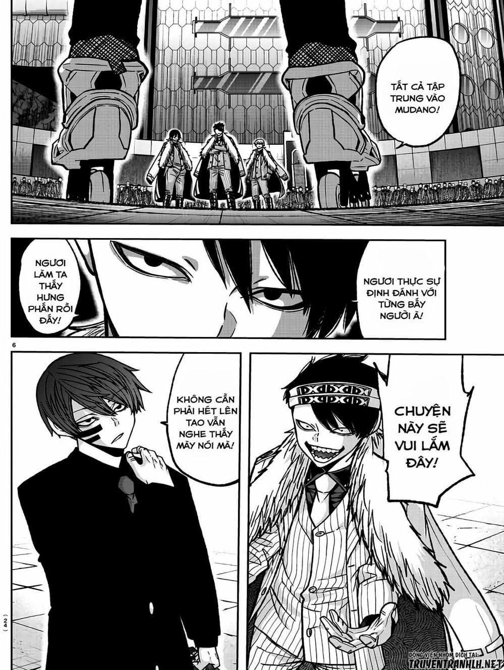 Truyện Tranh Truyền Thuyết Về Dòng Máu Bị Nguyền Rủa: Tougen Anki trang 6