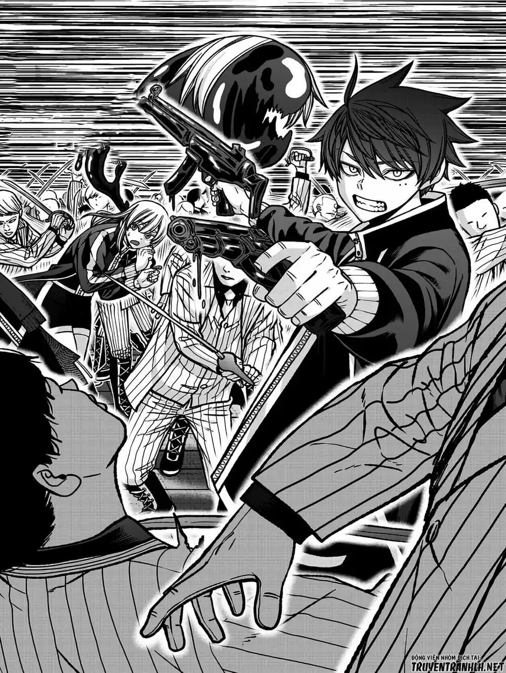 Truyện Tranh Truyền Thuyết Về Dòng Máu Bị Nguyền Rủa: Tougen Anki trang 6