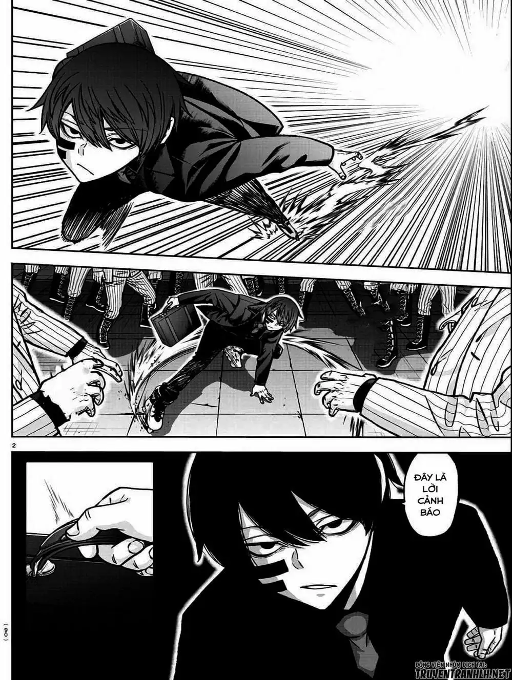 Truyện Tranh Truyền Thuyết Về Dòng Máu Bị Nguyền Rủa: Tougen Anki trang 6