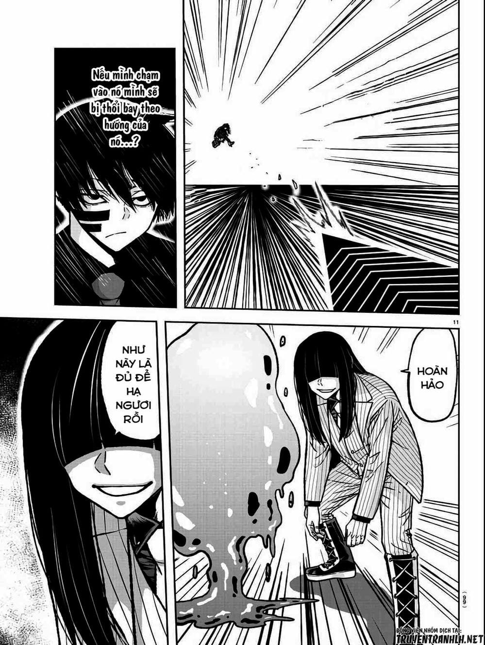 Truyện Tranh Truyền Thuyết Về Dòng Máu Bị Nguyền Rủa: Tougen Anki trang 6