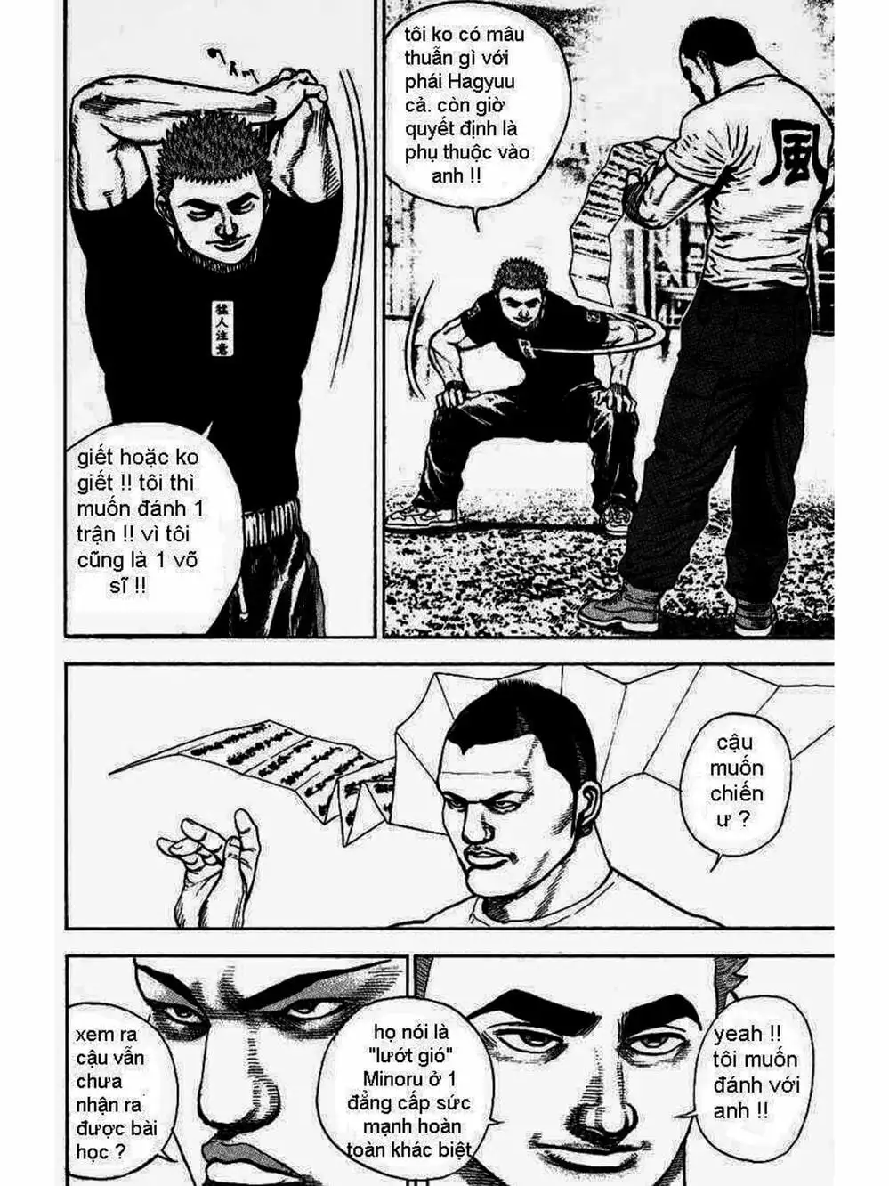 Truyện Tranh Khó Khăn - Tough trang 4