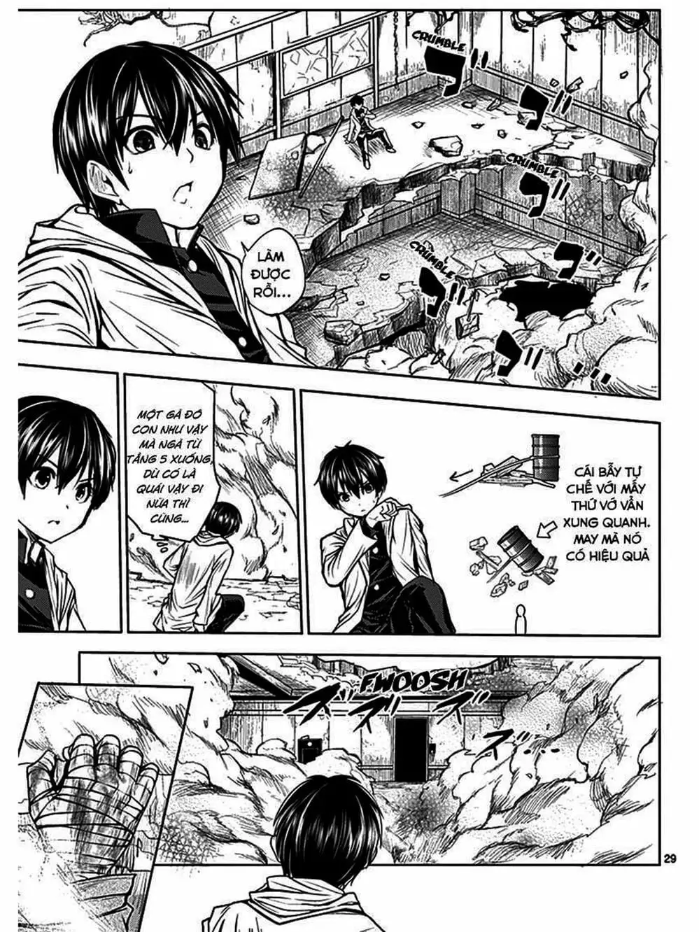 Truyện Tranh Trò Chơi Sinh Tồn - Deatte 5 Byou De Battle trang 3