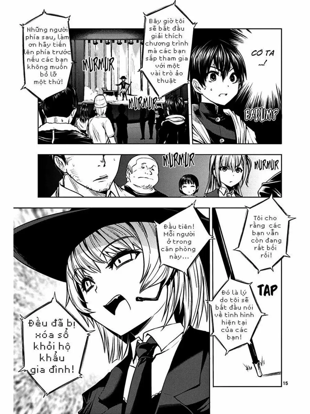 Truyện Tranh Trò Chơi Sinh Tồn - Deatte 5 Byou De Battle trang 3