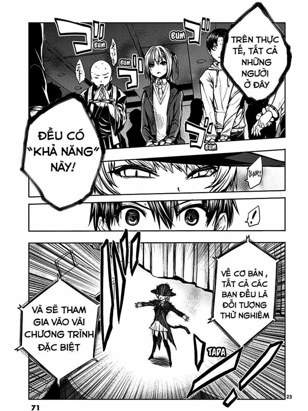 Truyện Tranh Trò Chơi Sinh Tồn - Deatte 5 Byou De Battle trang 3