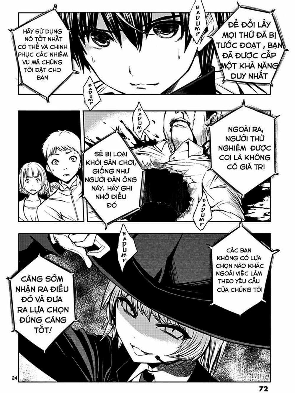 Truyện Tranh Trò Chơi Sinh Tồn - Deatte 5 Byou De Battle trang 3