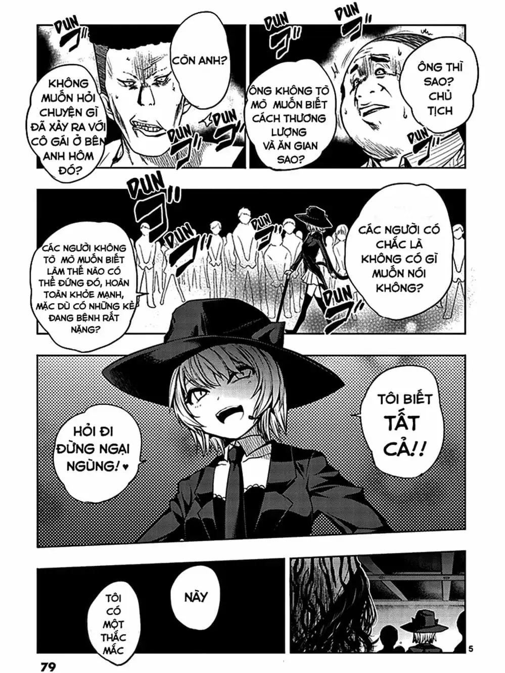 Truyện Tranh Trò Chơi Sinh Tồn - Deatte 5 Byou De Battle trang 3