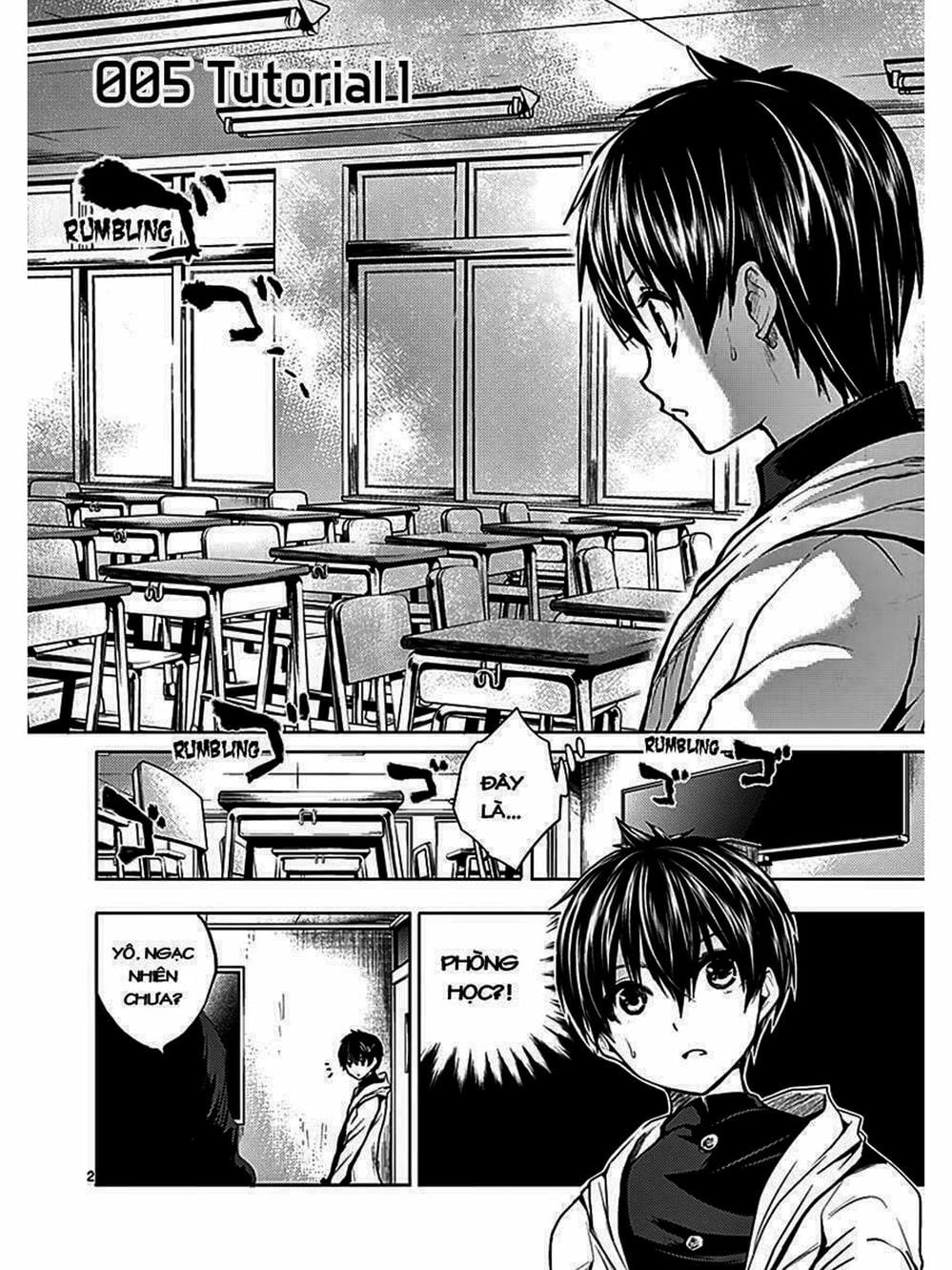 Truyện Tranh Trò Chơi Sinh Tồn - Deatte 5 Byou De Battle trang 3