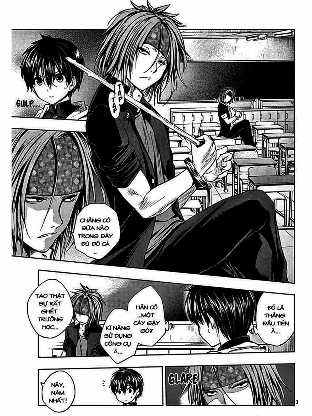 Truyện Tranh Trò Chơi Sinh Tồn - Deatte 5 Byou De Battle trang 3