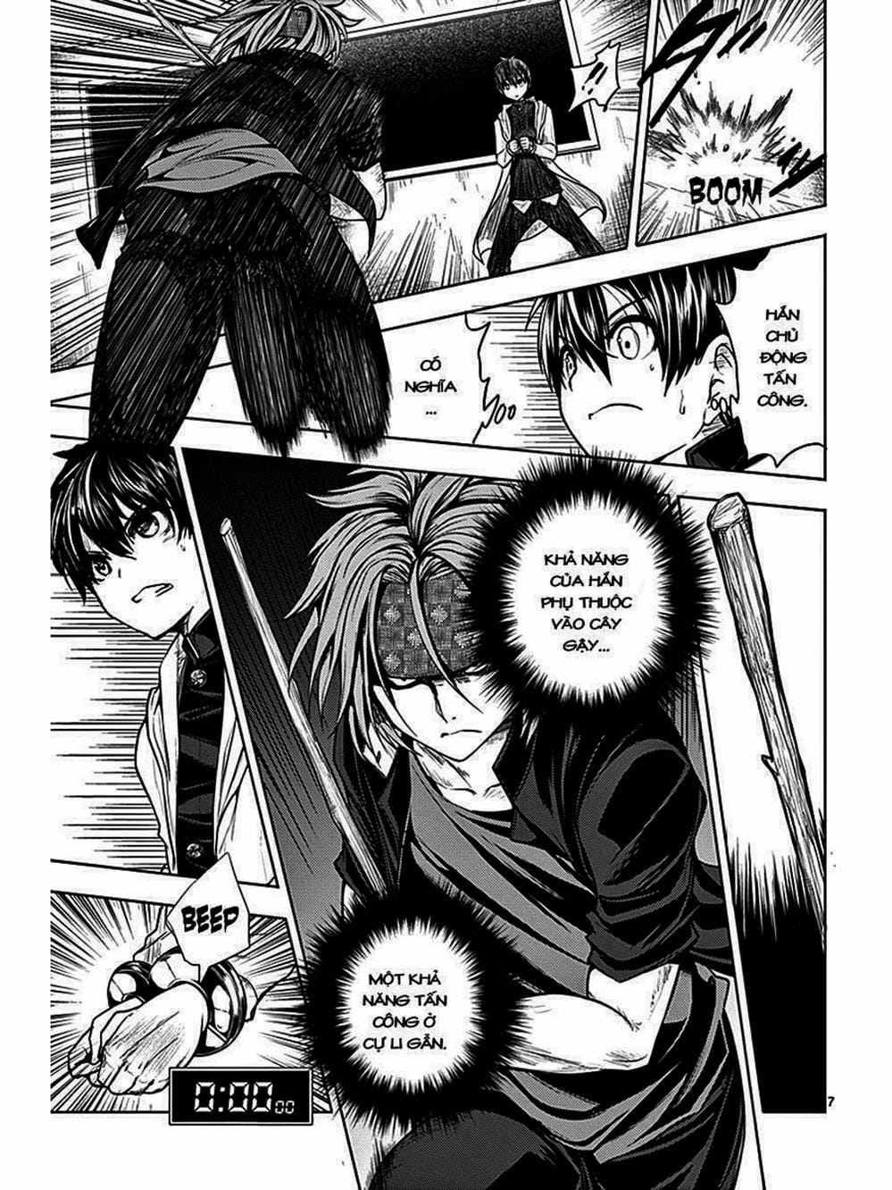 Truyện Tranh Trò Chơi Sinh Tồn - Deatte 5 Byou De Battle trang 3