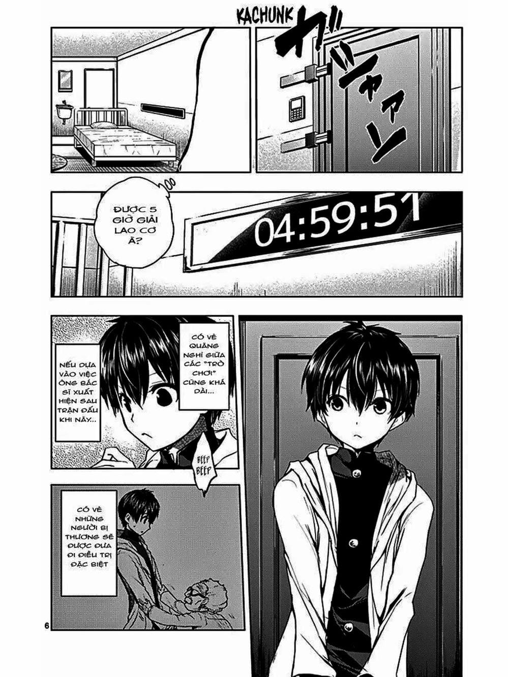 Truyện Tranh Trò Chơi Sinh Tồn - Deatte 5 Byou De Battle trang 3