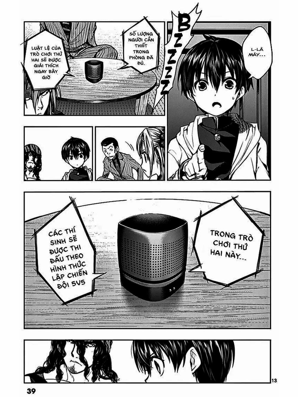 Truyện Tranh Trò Chơi Sinh Tồn - Deatte 5 Byou De Battle trang 3