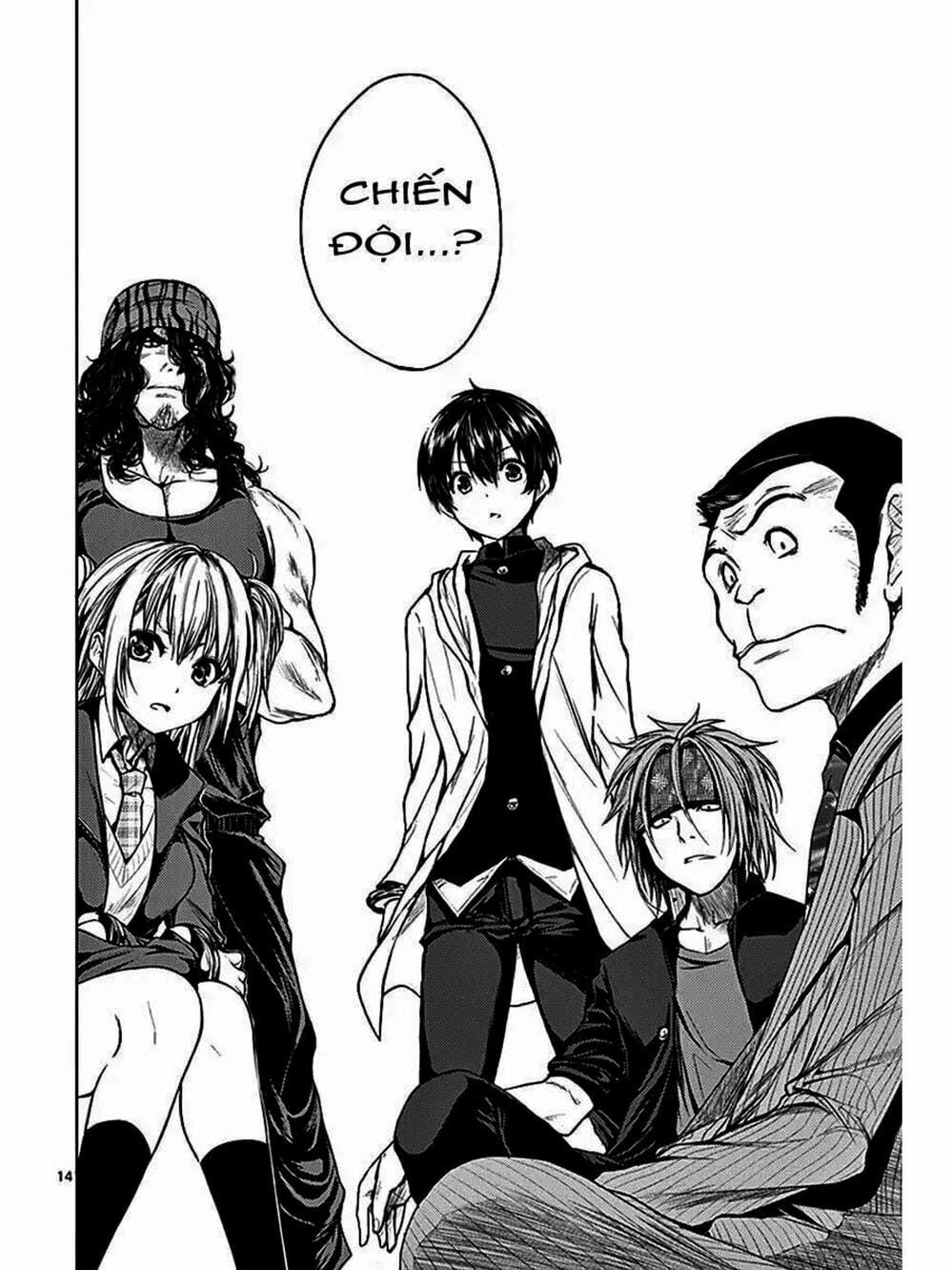 Truyện Tranh Trò Chơi Sinh Tồn - Deatte 5 Byou De Battle trang 3