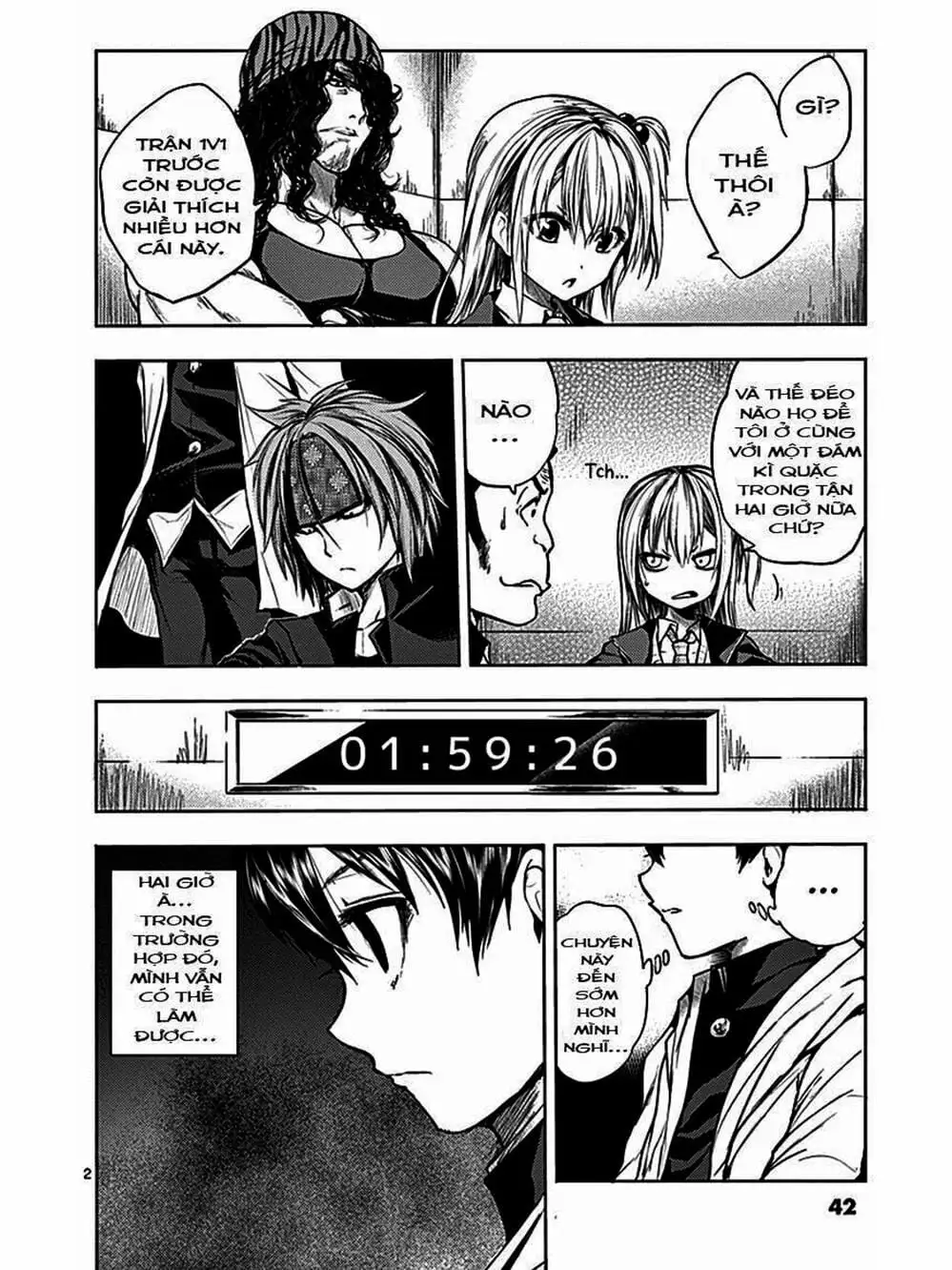 Truyện Tranh Trò Chơi Sinh Tồn - Deatte 5 Byou De Battle trang 3