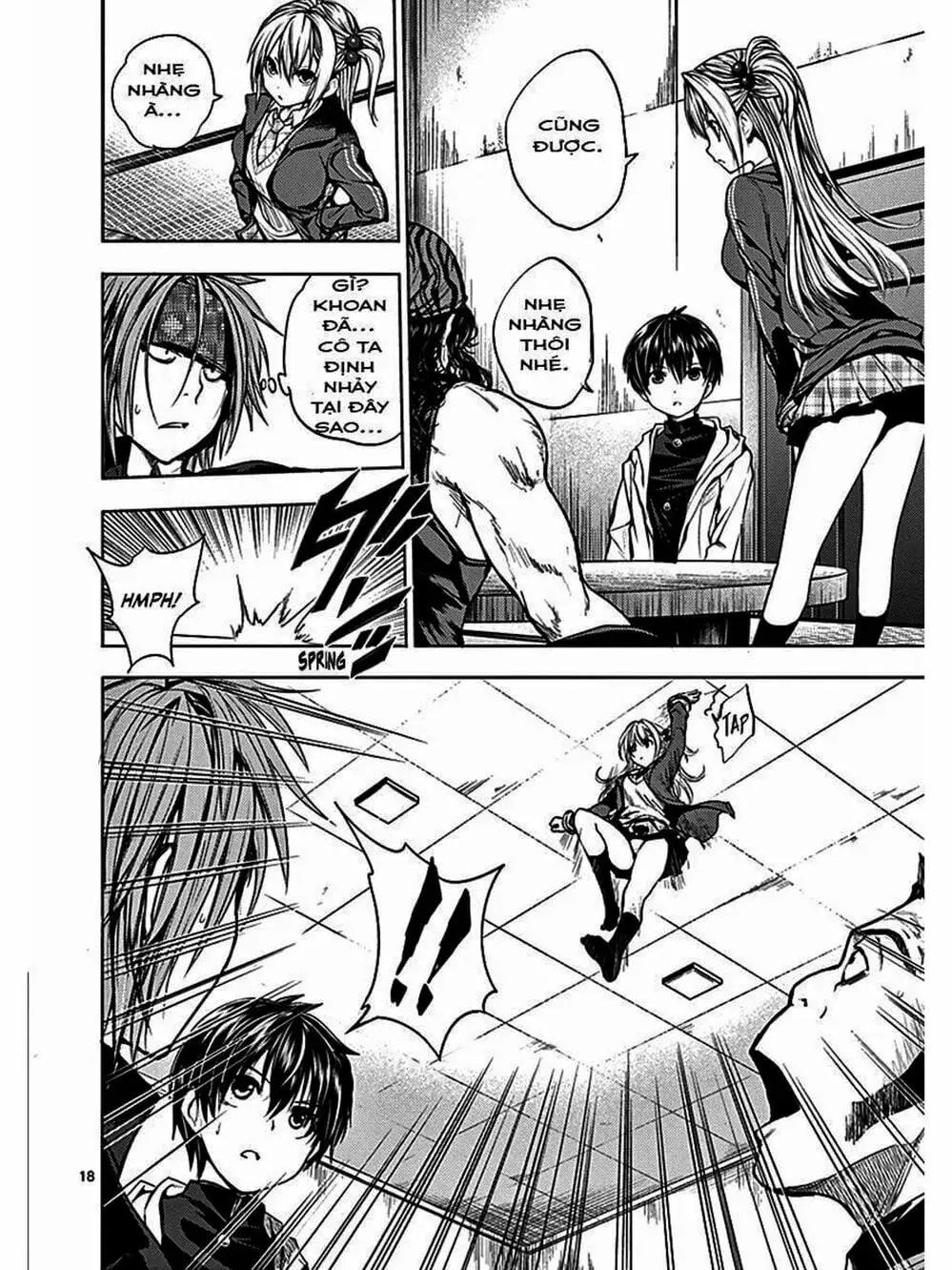 Truyện Tranh Trò Chơi Sinh Tồn - Deatte 5 Byou De Battle trang 3