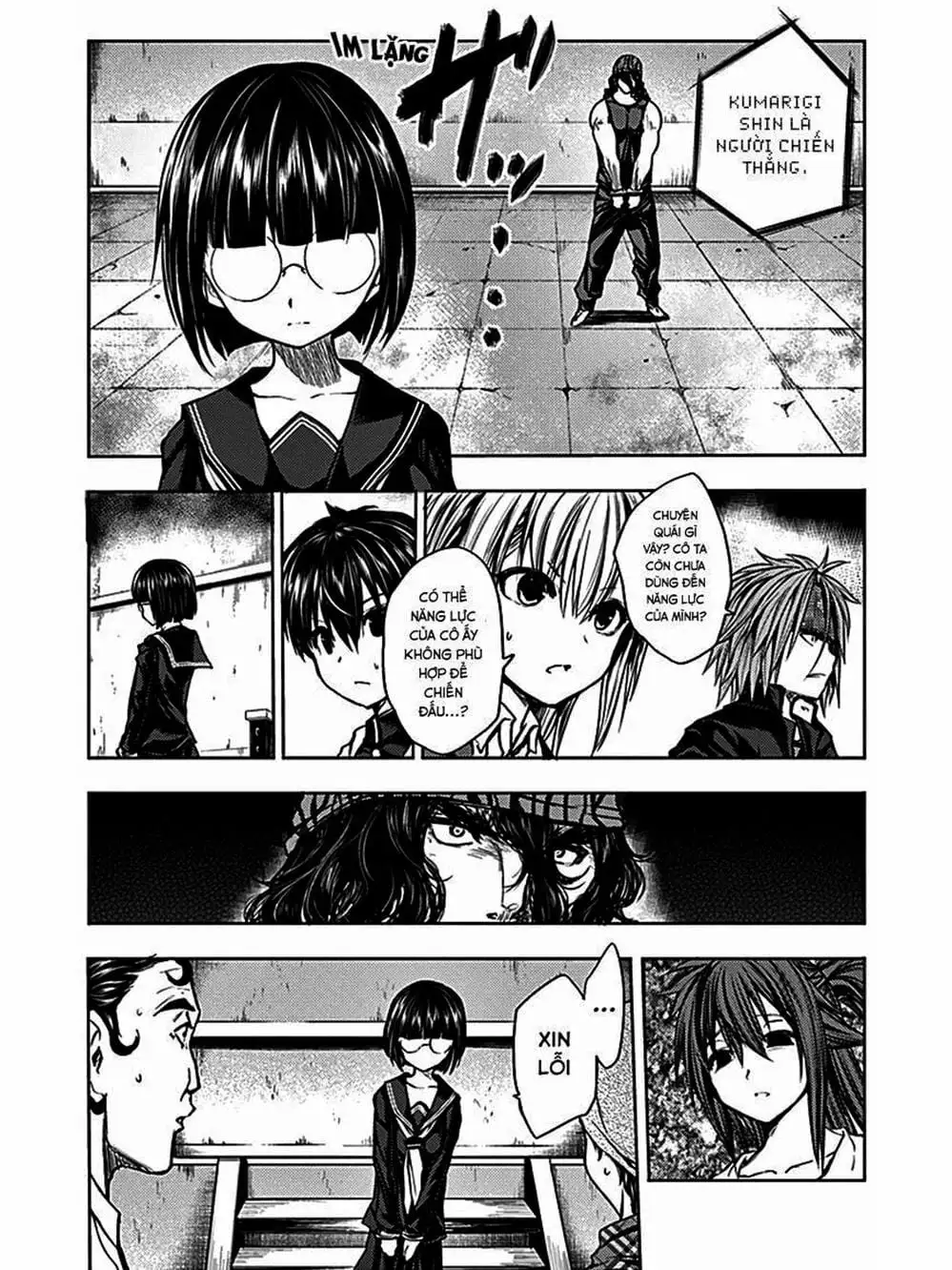 Truyện Tranh Trò Chơi Sinh Tồn - Deatte 5 Byou De Battle trang 3