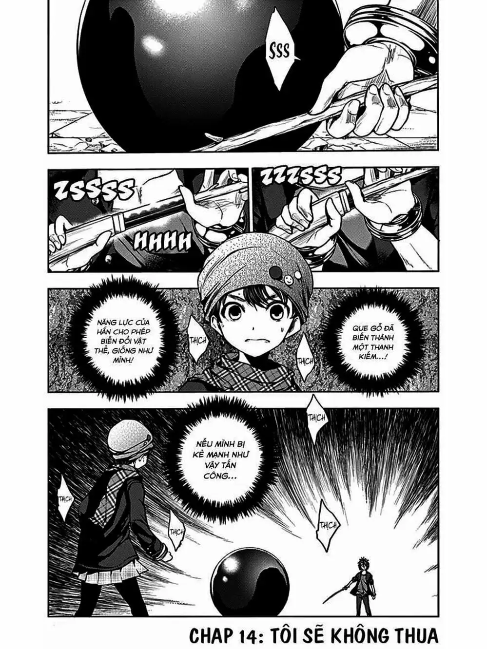 Truyện Tranh Trò Chơi Sinh Tồn - Deatte 5 Byou De Battle trang 3