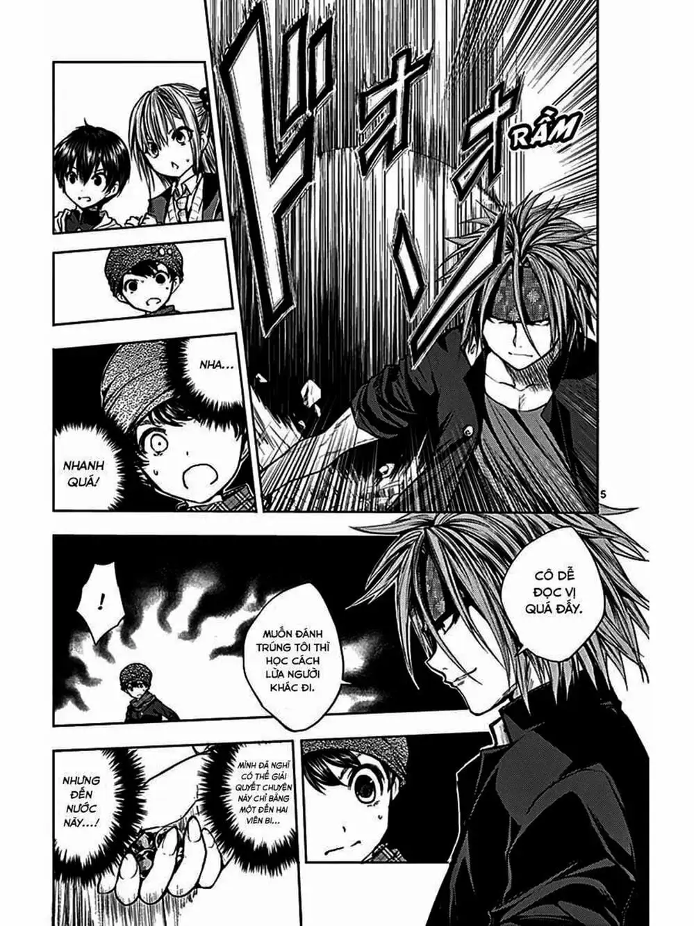 Truyện Tranh Trò Chơi Sinh Tồn - Deatte 5 Byou De Battle trang 3